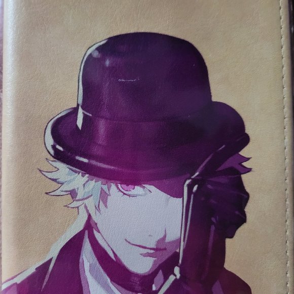 Uta no Prince-sama Kurosaki Ranmaru Faux Leather Premium Ticket Case Holder - Picture 2 of 5